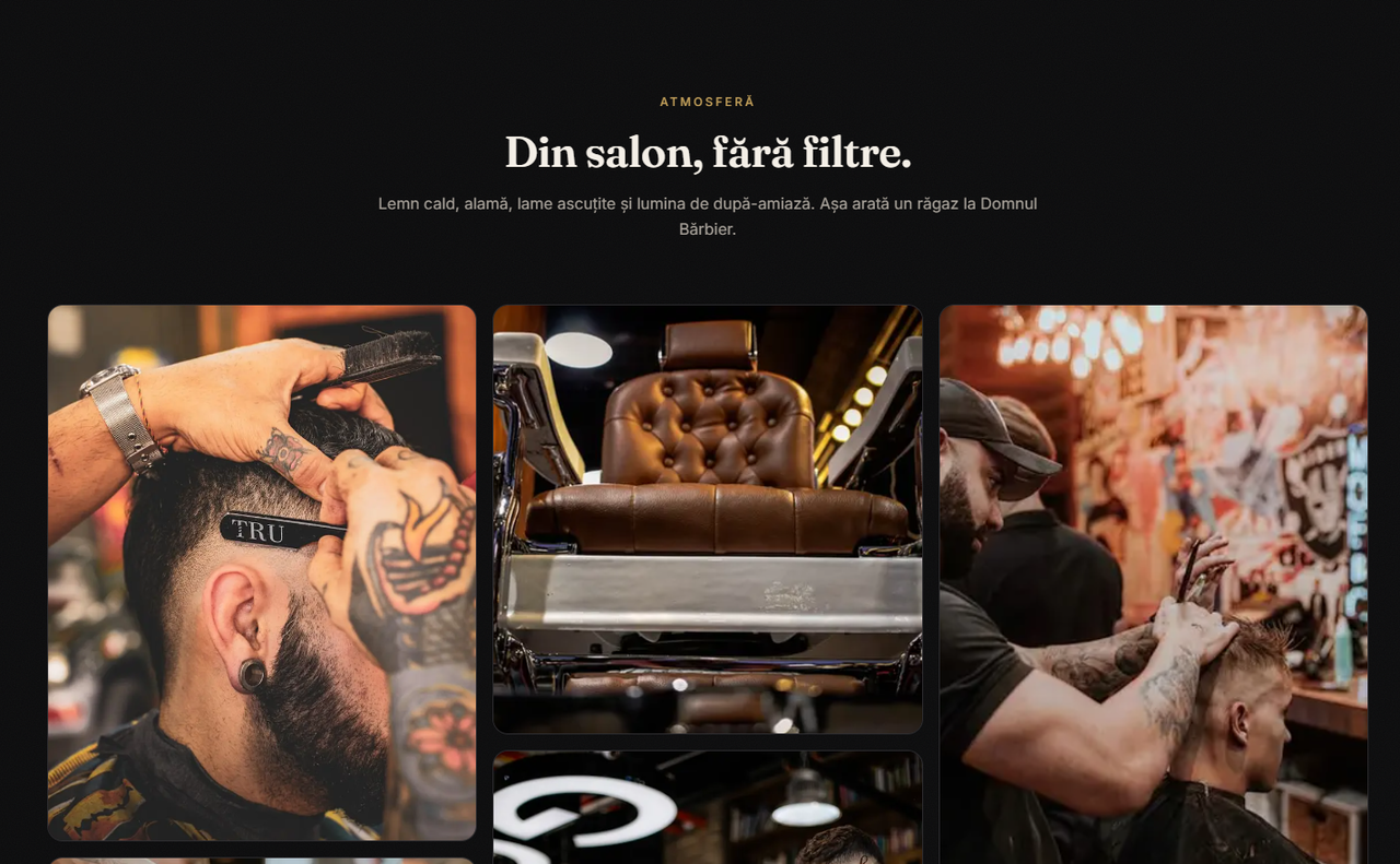 Galerie foto a salonului